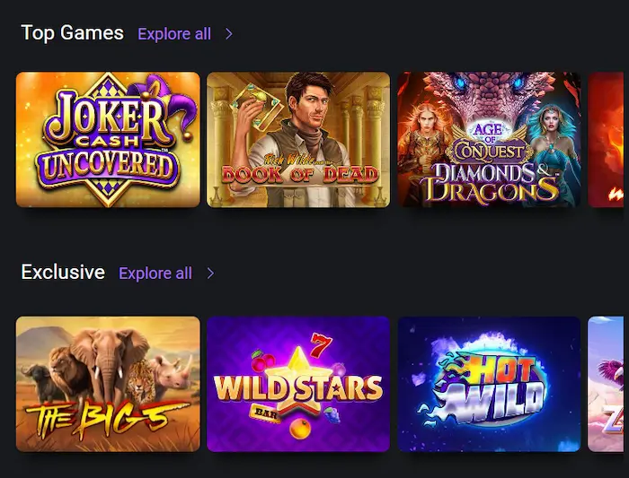 One Casino New Zealand games